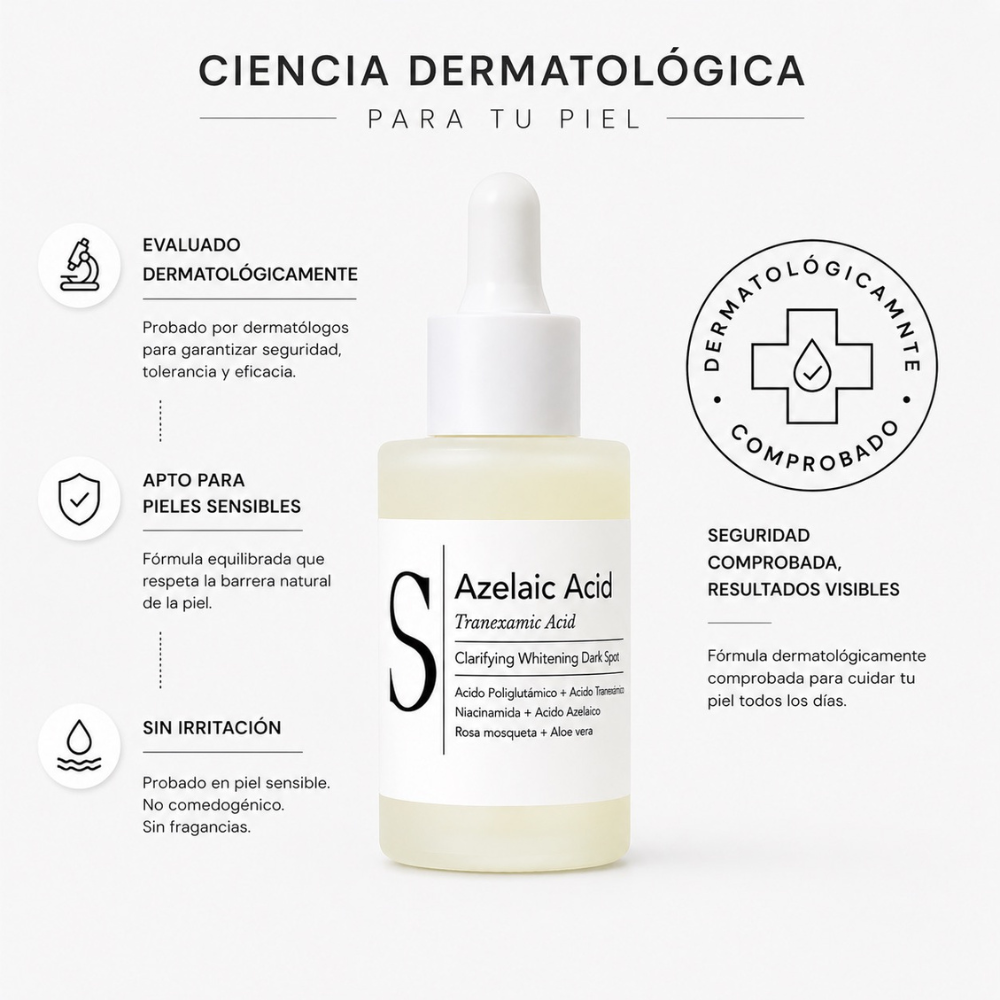 SERUM ACIDO AZELAICO & TRANEXAMICO 30 ML SERUM DESPIGMENTANTE