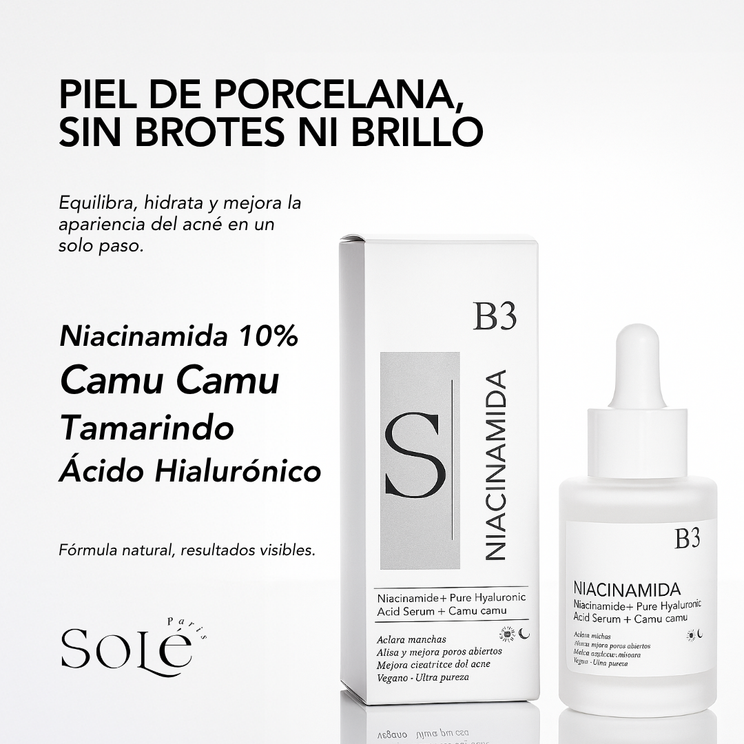 ✨ NIACINAMIDA B3 SERUM FACIAL 30 ML