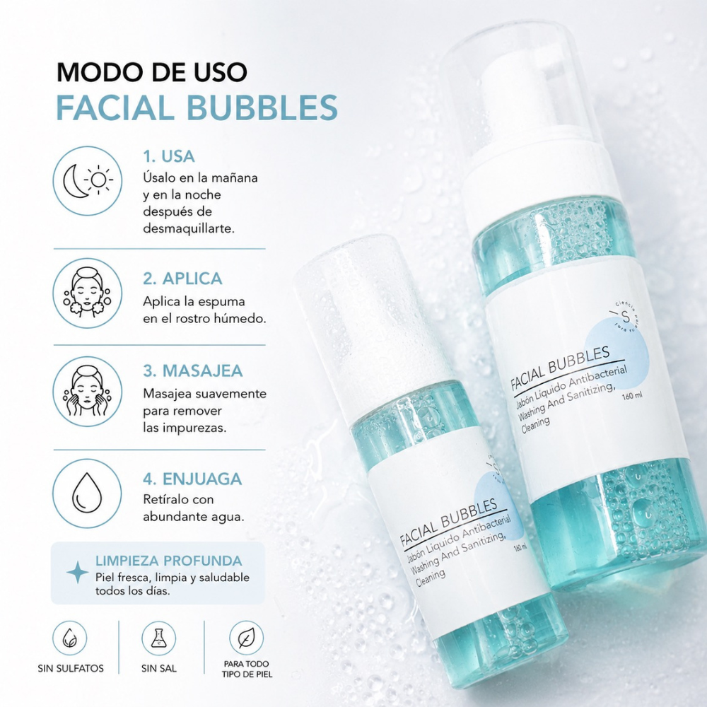 FACIAL BUBBLES - JABÓN FACIAL