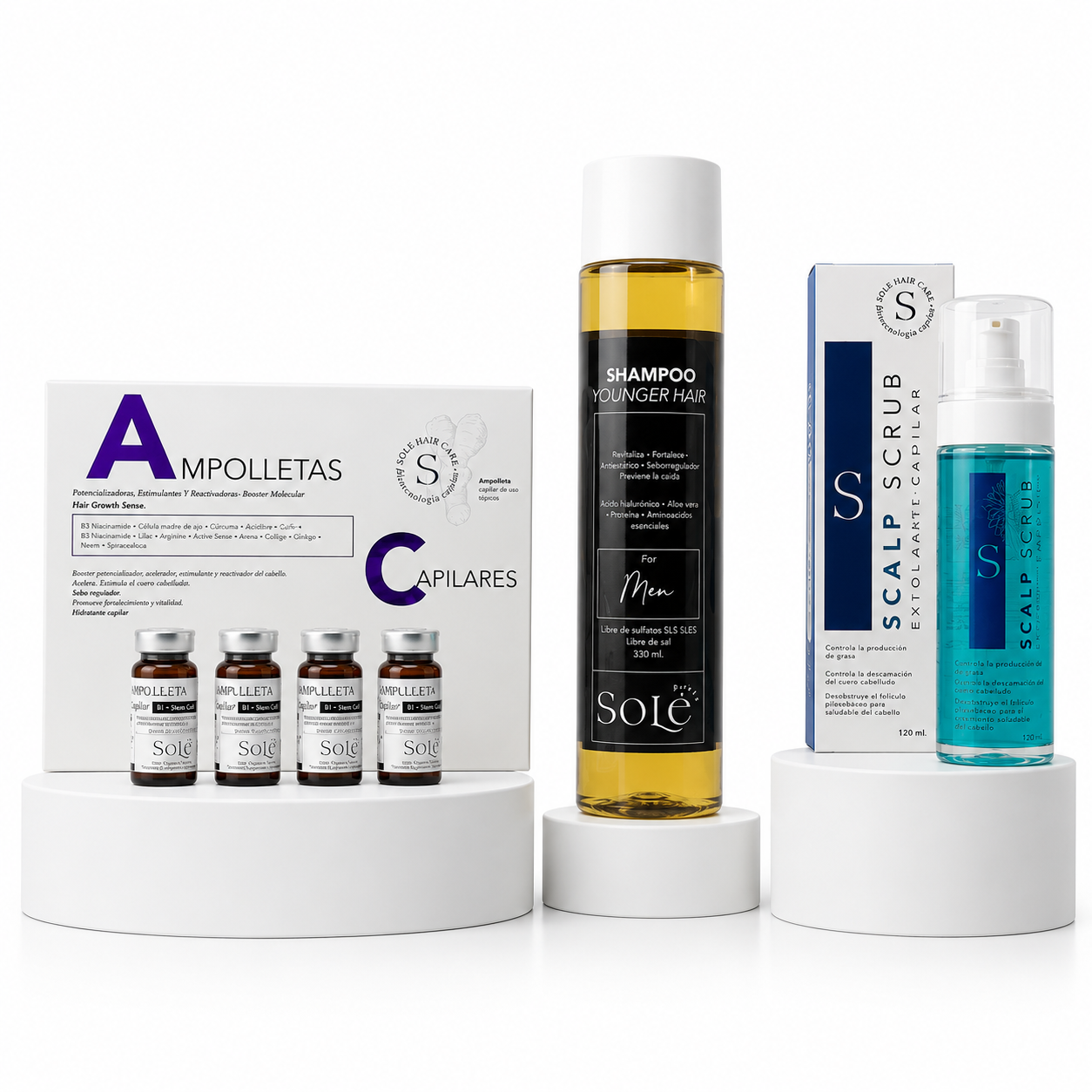 KIT ANTICASPA MEN