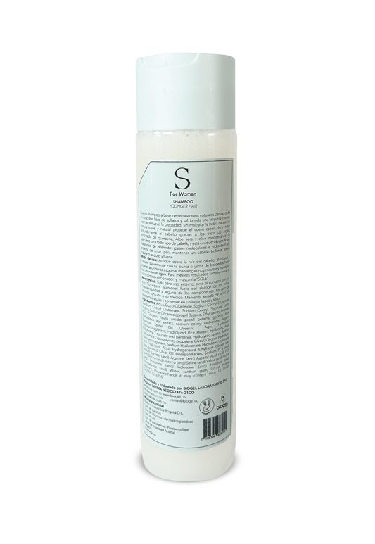 SHAMPOO ANTICAIDA Y SEBORREGULADOR WOMAN 330ML