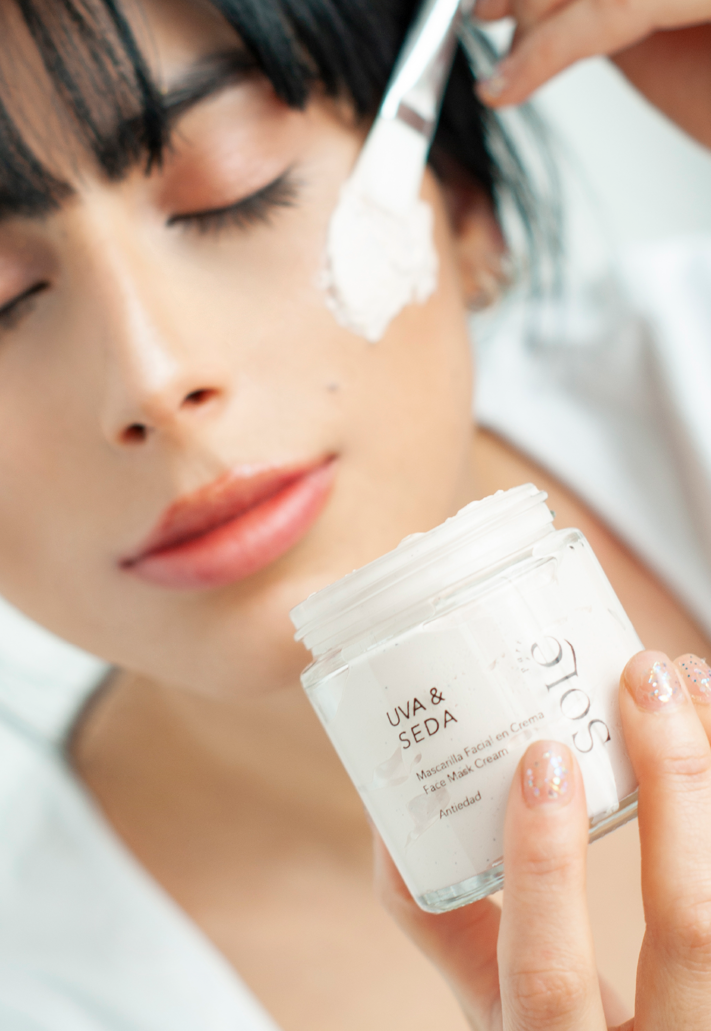 MASCARILLA ANTI EDAD DE UVA & SEDA