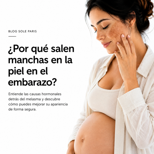 ¿Por qué salen manchas en la piel durante el embarazo?