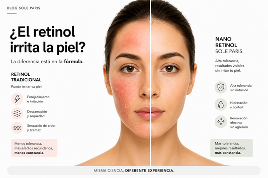 ¿El retinol irrita la piel? Lo que debes saber antes de incorporarlo a tu rutina