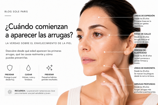 ¿Cuándo comienzan a aparecer las arrugas? La verdad sobre el envejecimiento de la piel