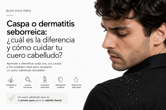 Caspa o dermatitis seborreica: ¿cuál es la diferencia y cómo cuidar tu cuero cabelludo?