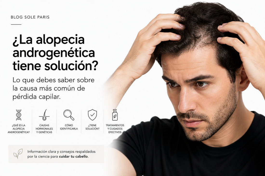¿La alopecia androgenética tiene solución? Lo que debes saber sobre la causa más común de pérdida capilar