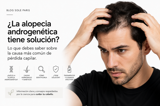 ¿La alopecia androgenética tiene solución? Lo que debes saber sobre la causa más común de pérdida capilar