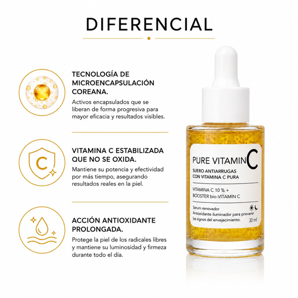 PURE VITAMIN C - SERUM ANTIARRUGAS