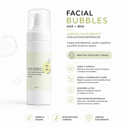 FACIAL BUBBLES BHA + AHA