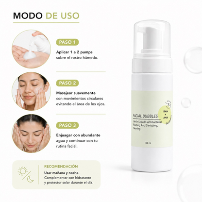 FACIAL BUBBLES BHA + AHA