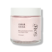 MASCARILLA ANTI EDAD DE UVA & SEDA