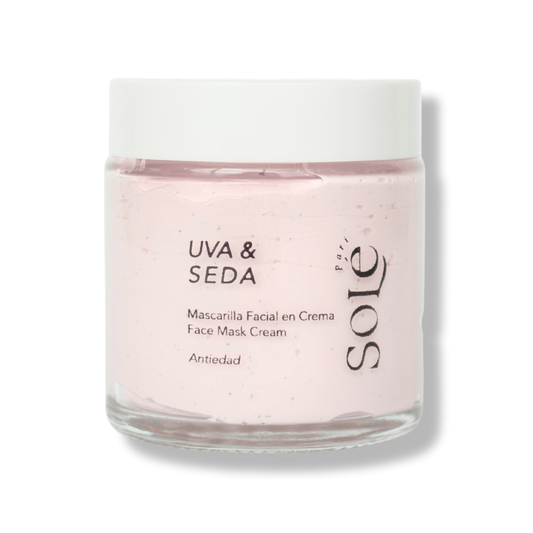 MASCARILLA ANTI EDAD DE UVA & SEDA