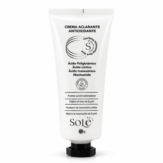 CREMA ACLARANTE CORPORAL recupera la confianza en tu piel: aclara y unifica el tono de forma natural