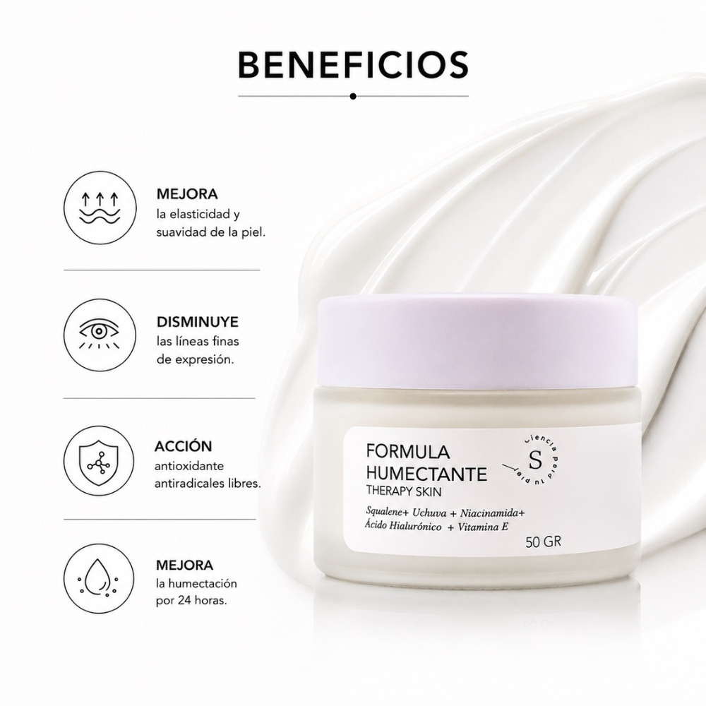 CREMA HIDRATENTE Y HUMECTANTE 50 GR