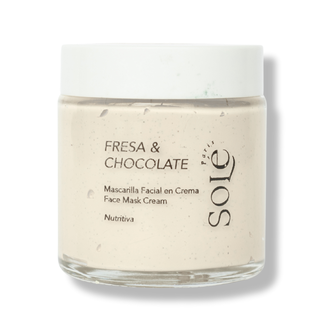 MASCARILLA NUTRITIVA DE FRESA & CHOCOLATE