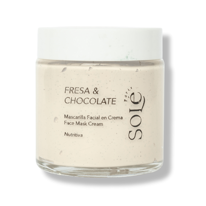 MASCARILLA NUTRITIVA DE FRESA & CHOCOLATE
