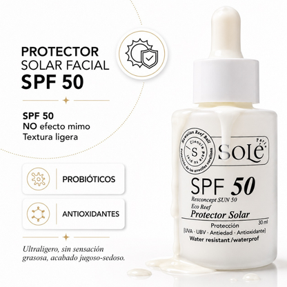 BLOQUEADOR SOLAR SPF 50 30 ML GOTERO