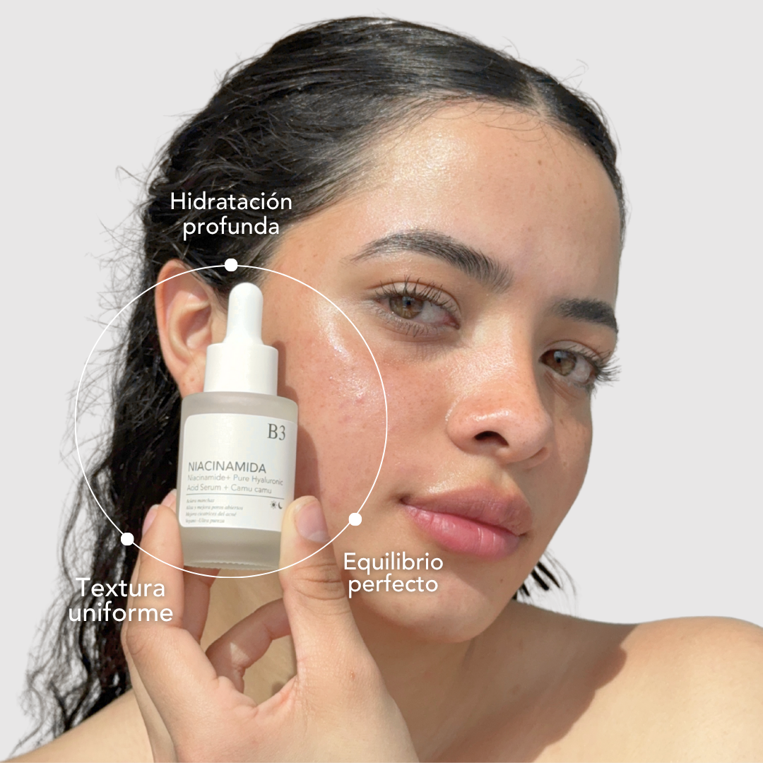✨ NIACINAMIDA B3: serum Acné Control -seborregulador