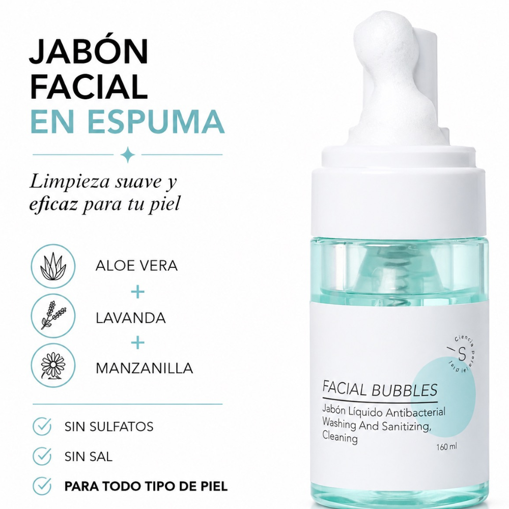 FACIAL BUBBLES - JABÓN FACIAL