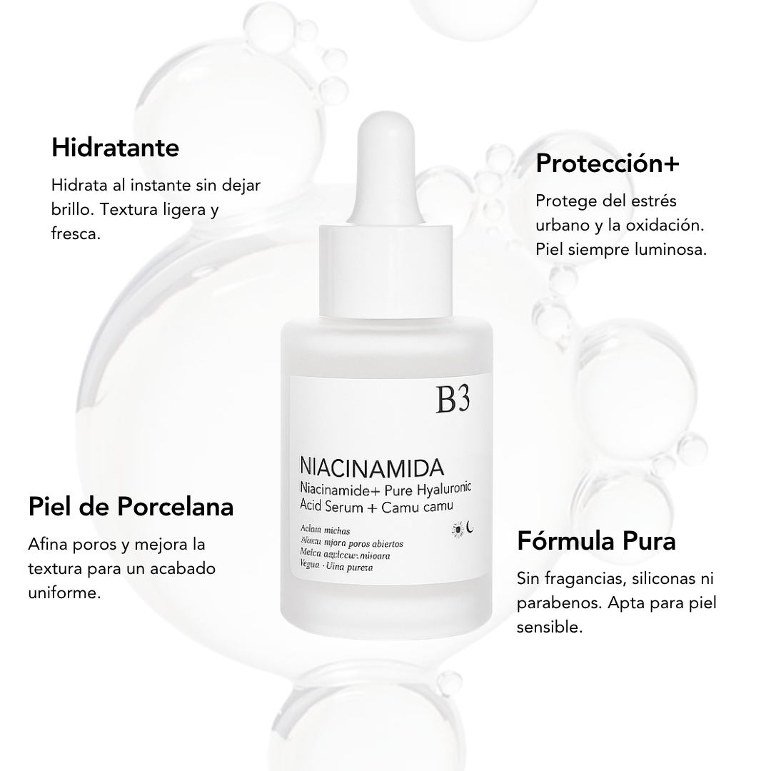 ✨ NIACINAMIDA B3 SERUM FACIAL 30 ML