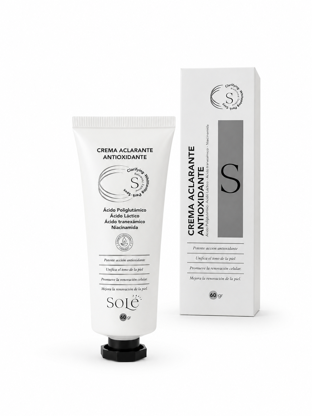 CREMA ACLARANTE CORPOTAL