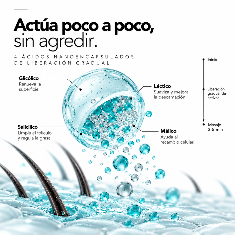 Actúa poco a poco, sin agredir