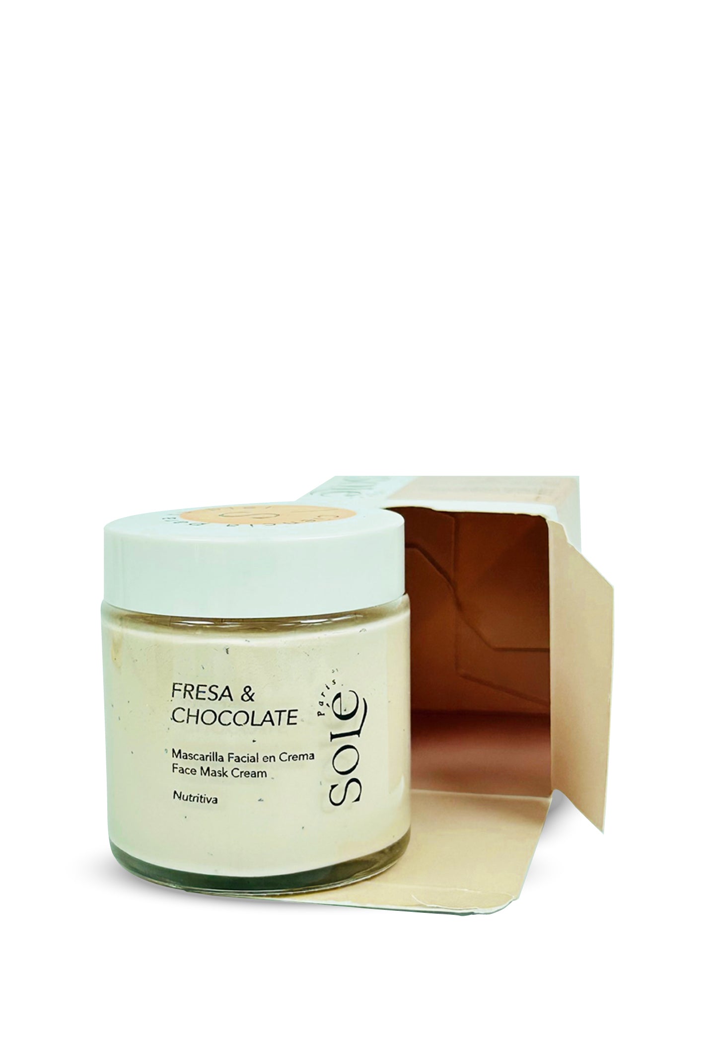 MASCARILLA NUTRITIVA DE FRESA & CHOCOLATE