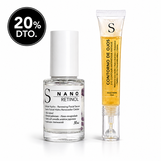 DUO CONTORNO DE OJOS + NANORETINOL -  2 PARA 2