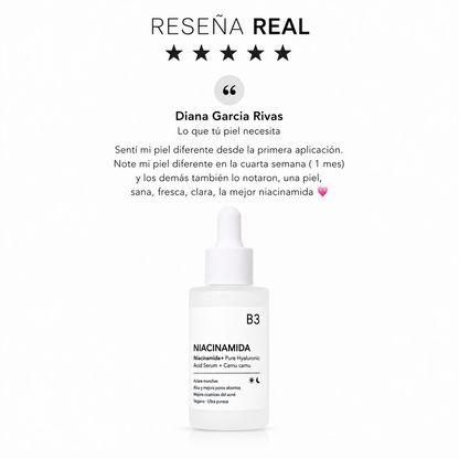 ✨ NIACINAMIDA B3 SERUM FACIAL 30 ML