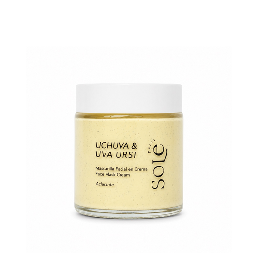 MASCARILLA ACLARANTE DE UCHUVA & UVA URSI