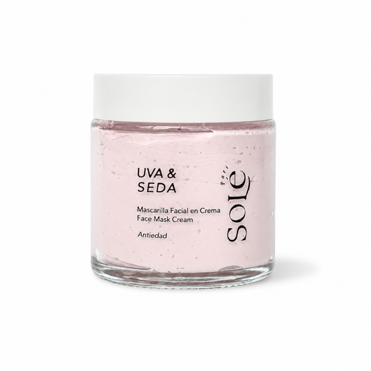 MASCARILLA ANTI EDAD DE UVA & SEDA