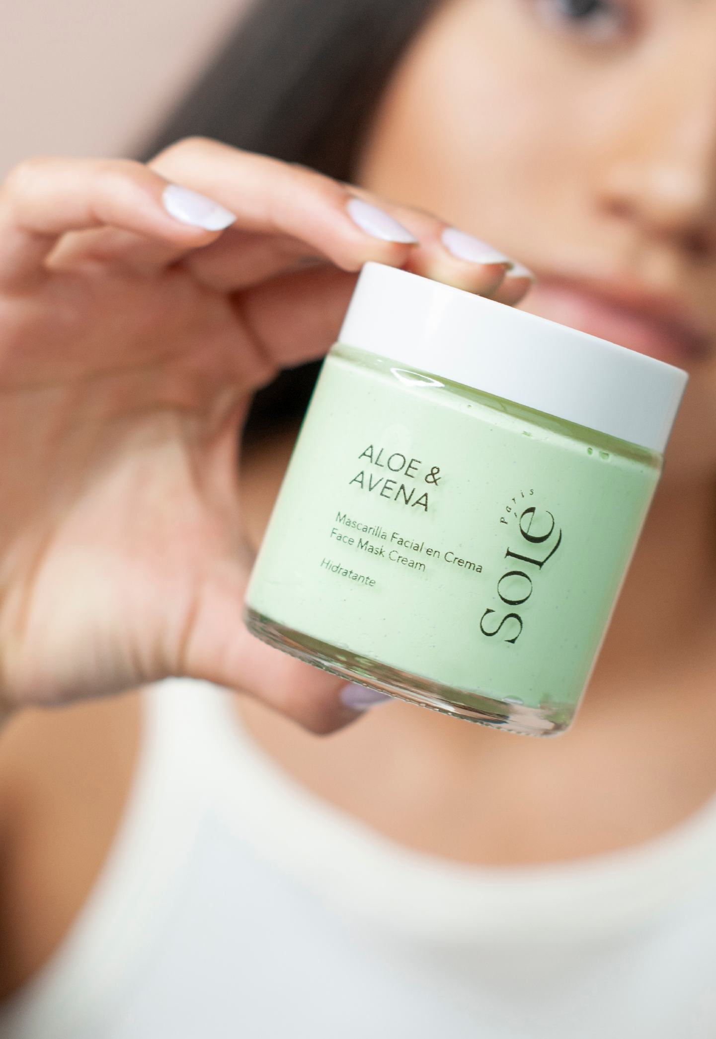 MASCARILLA HIDRATANTE DE ALOE Y AVENA