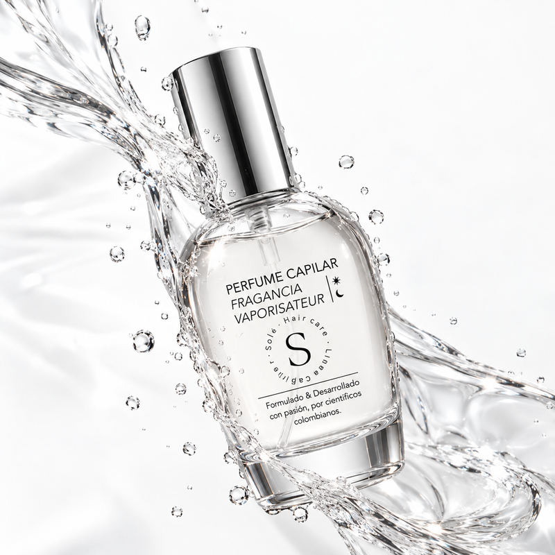 Brillo natural mientras perfuma