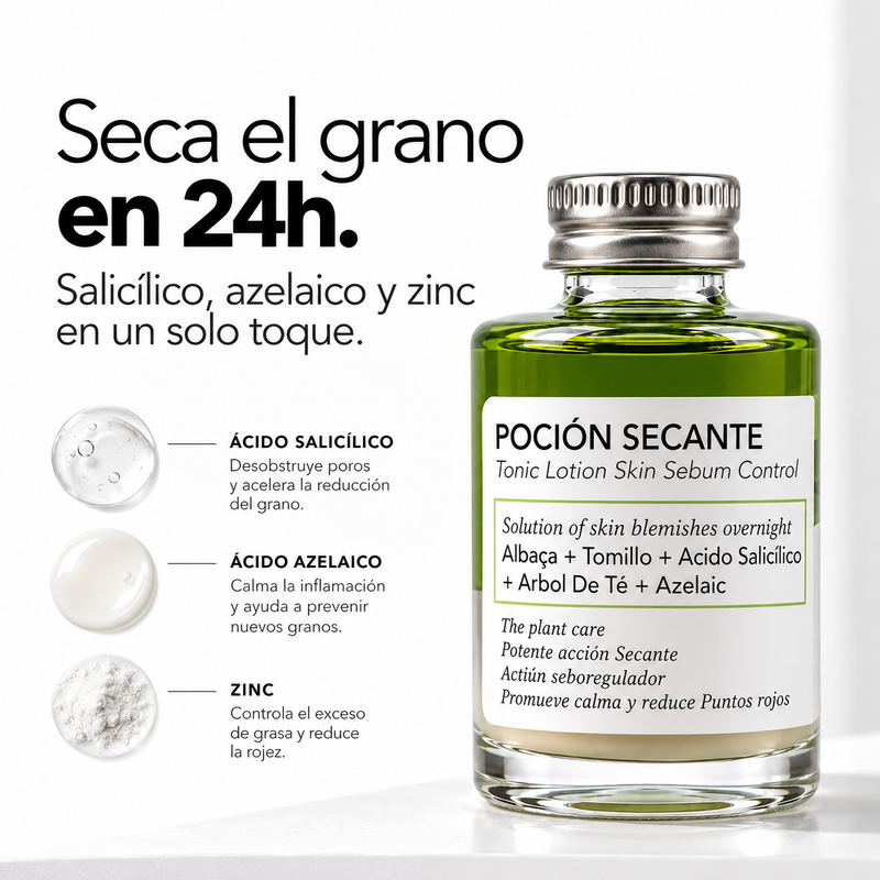 Seca el grano sin resecar tu piel